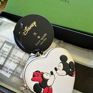 Kate Spade Cream Heart Coin Purse